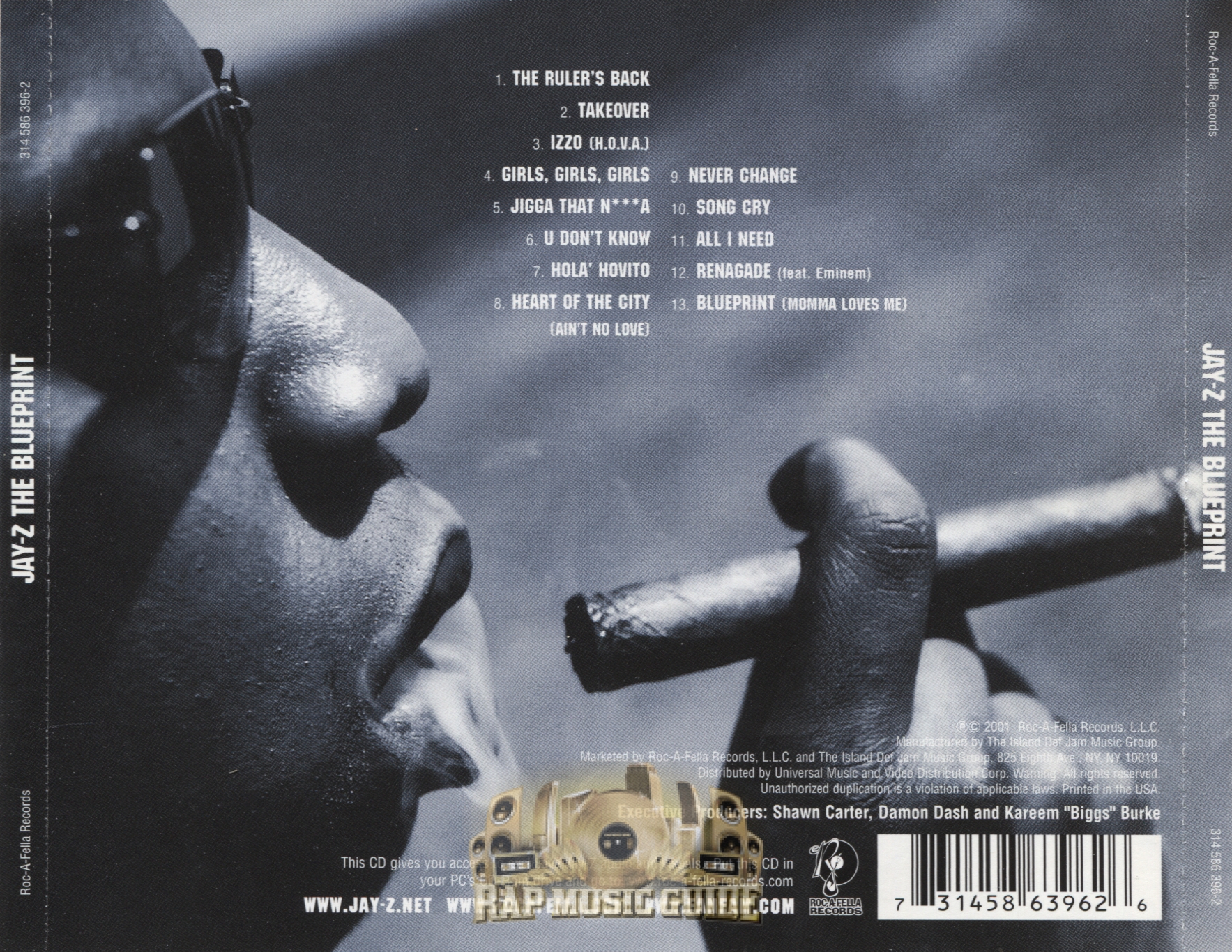 Jay-Z - The Blueprint: CD | Rap Music Guide